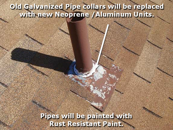 Pipe collar replacement